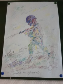 Dibujo soldado LAL